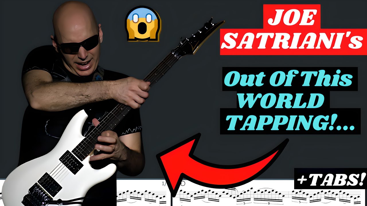 This Guitarist’s TAPPING Technique Is SMOOTHER Than You Can Imagine!!! JOE SATRIANI