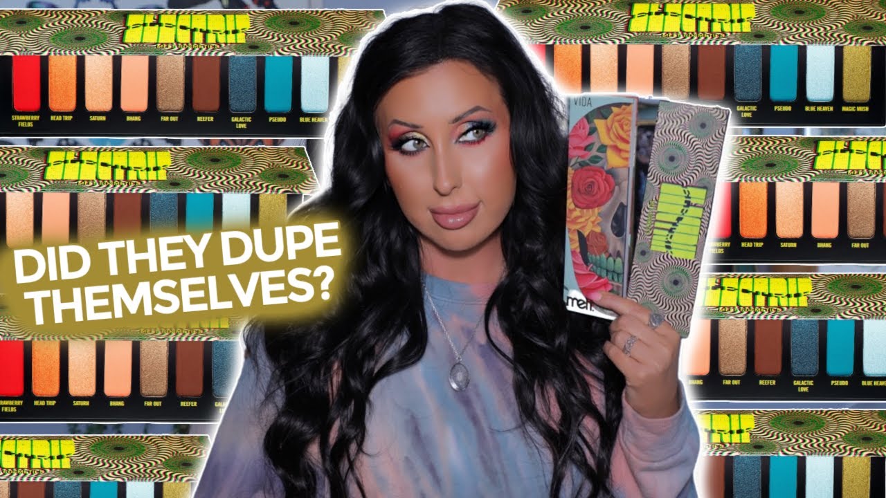 2 LOOKS + SWATCHES ELECTRIP EYESHADOW PALETTE | MELT COSMETICS