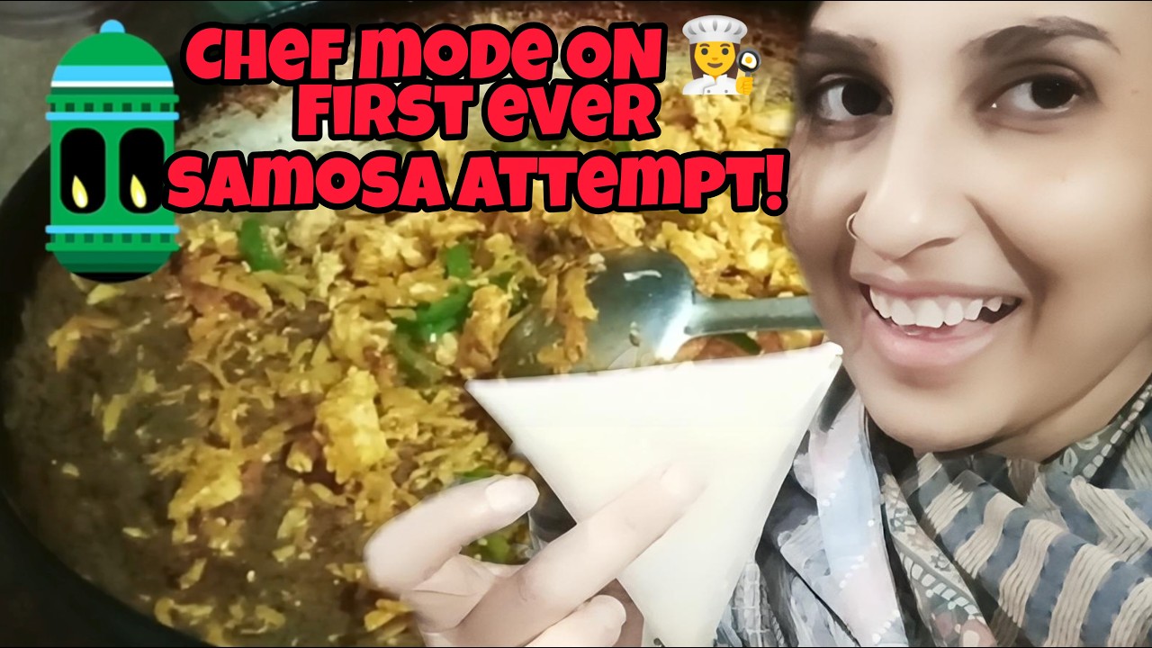 My First Samosa Attempt… Success or Fail? 😅🥟