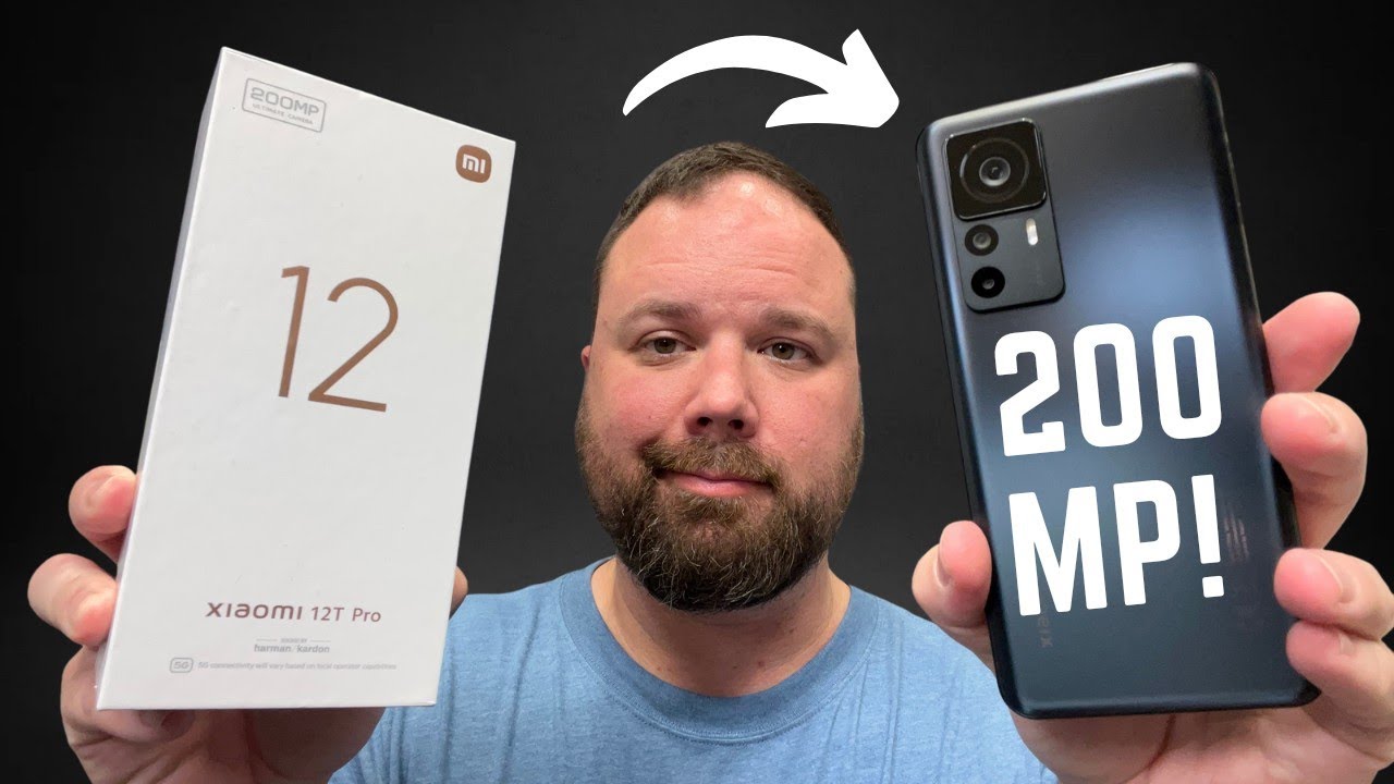 Xiaomi 12T Pro Unboxing & Camera Test! 200 Megapixel Camera! 🤯