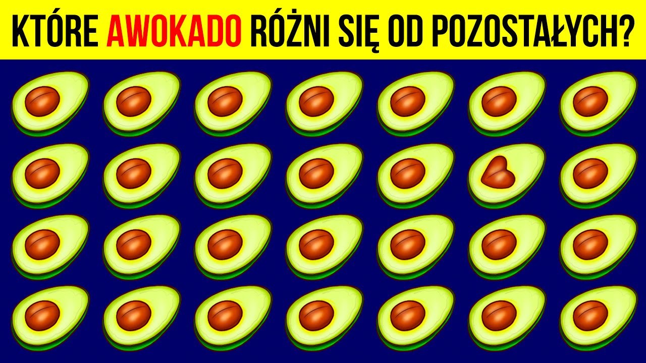Test spostrzegawczości zbyt trudny dla 90% osób