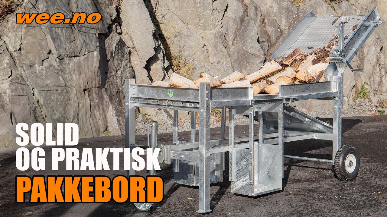 Pakkebord med 3-hjul