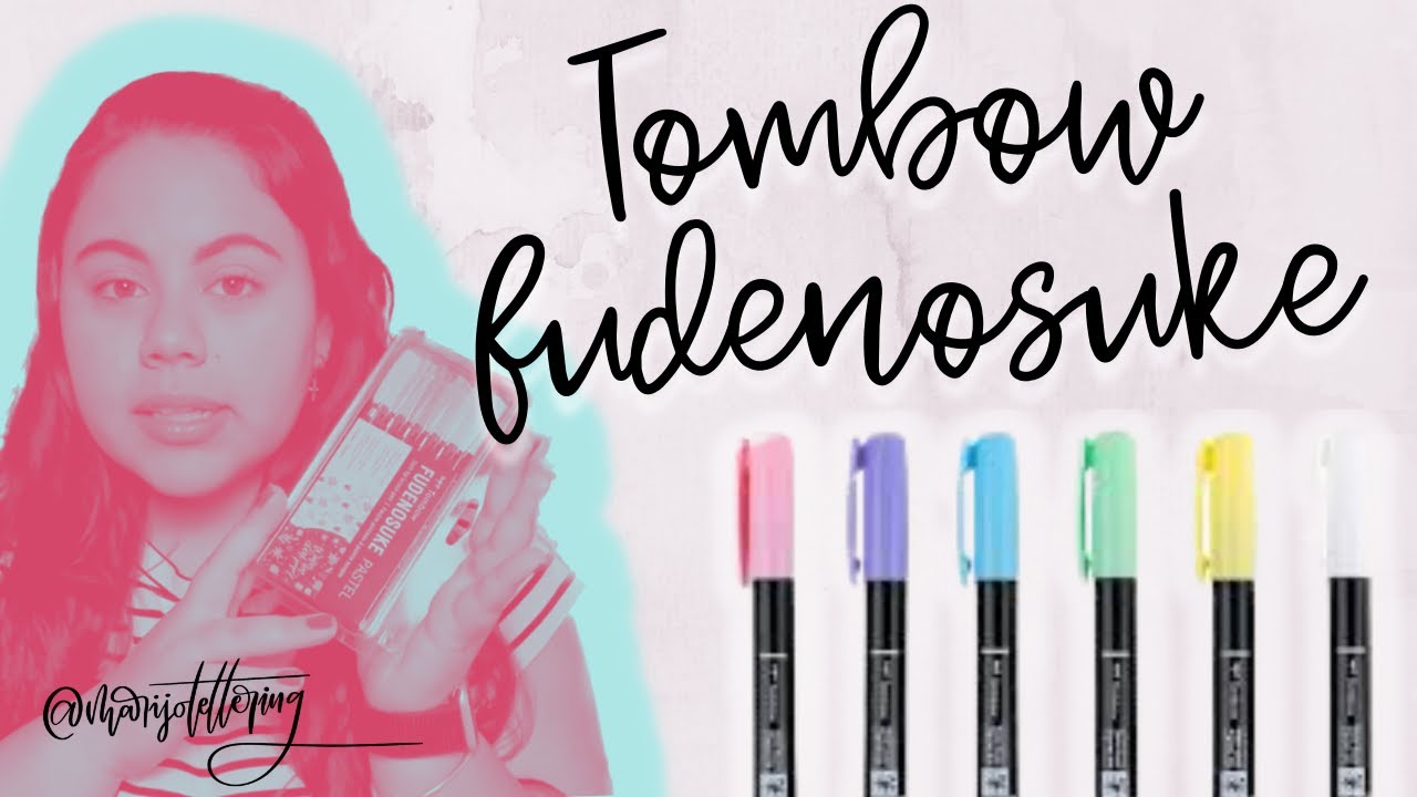 Tombow fudenosuke | color pastel | tombow review