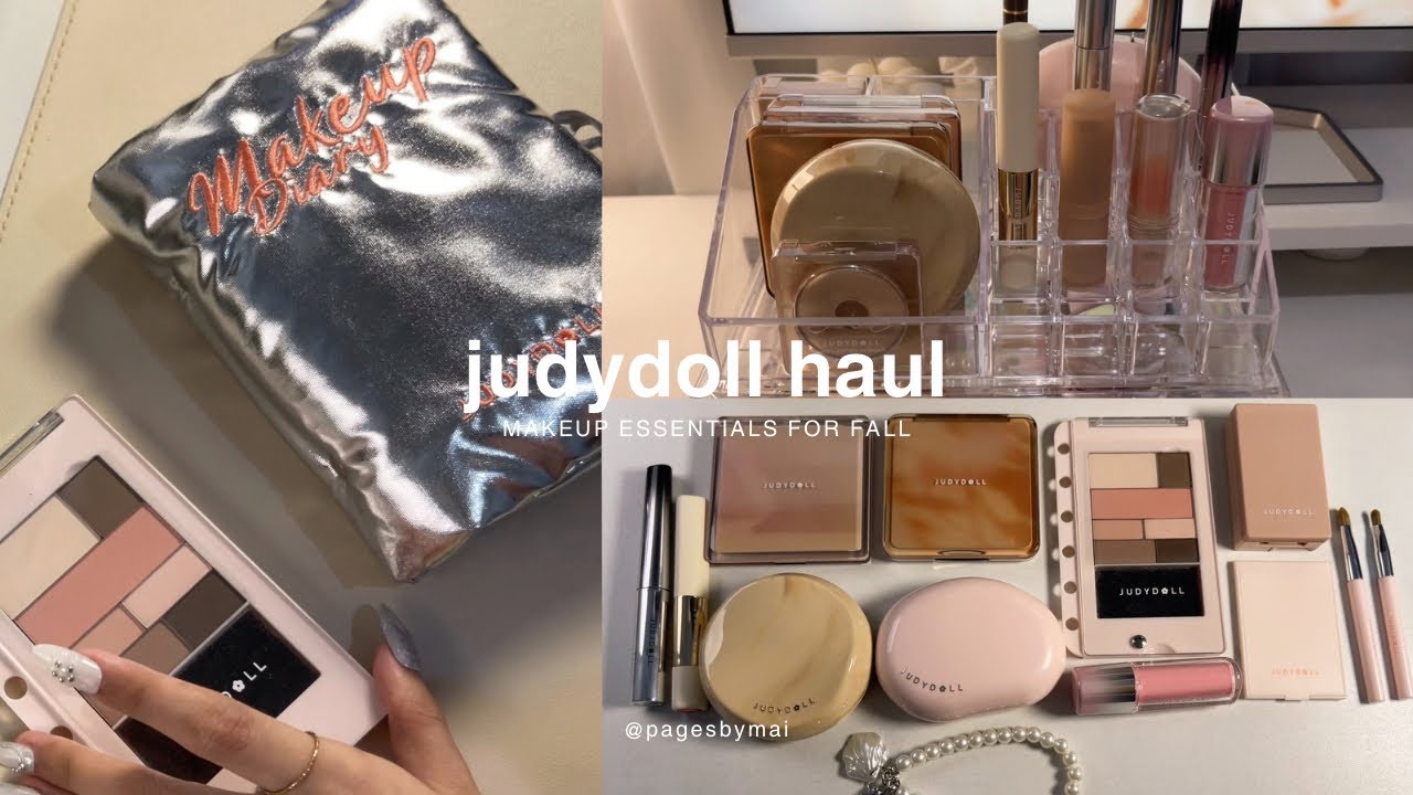 Косметический набор Judydoll: основные элементы осеннего макияжа