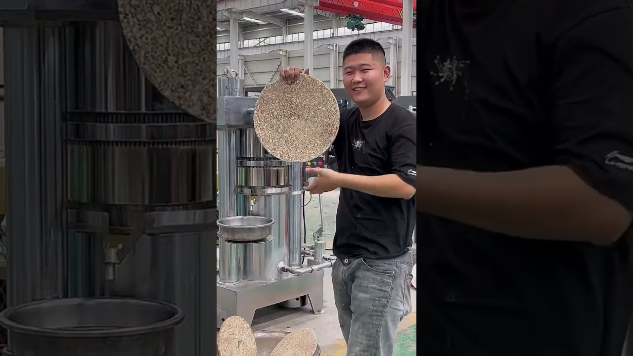 Peanut oil press machine whole process of peanut oil mill