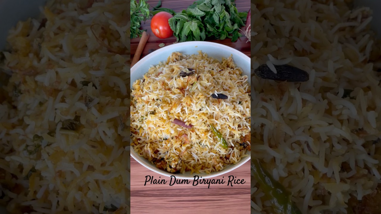 Plain Dum Biryani Rice