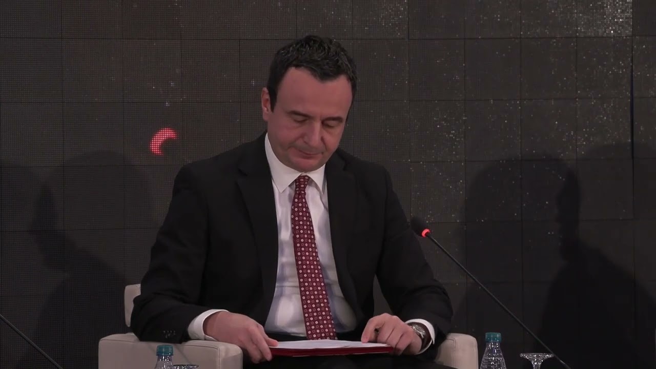 Albin Kurti's opening keynote address