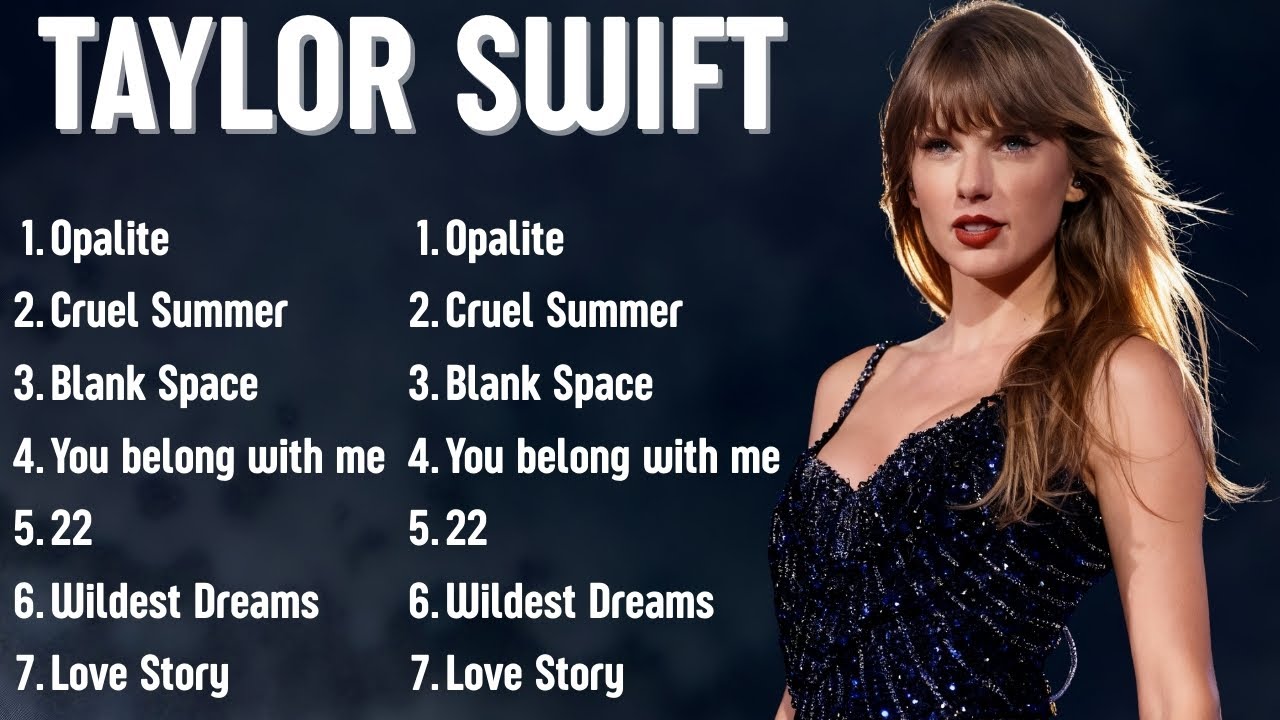 Taylor Swift – Best Pop Songs Playlist 🎧🔥 Greatest Hits Collection (Lyrics Video)
