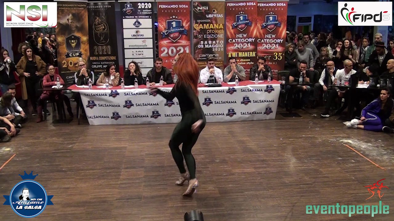SALSANAMA' 2020 - SERENA FUMMO  VS ARIANNA BAZZINI  4 PROFESSIONAL WOMEN