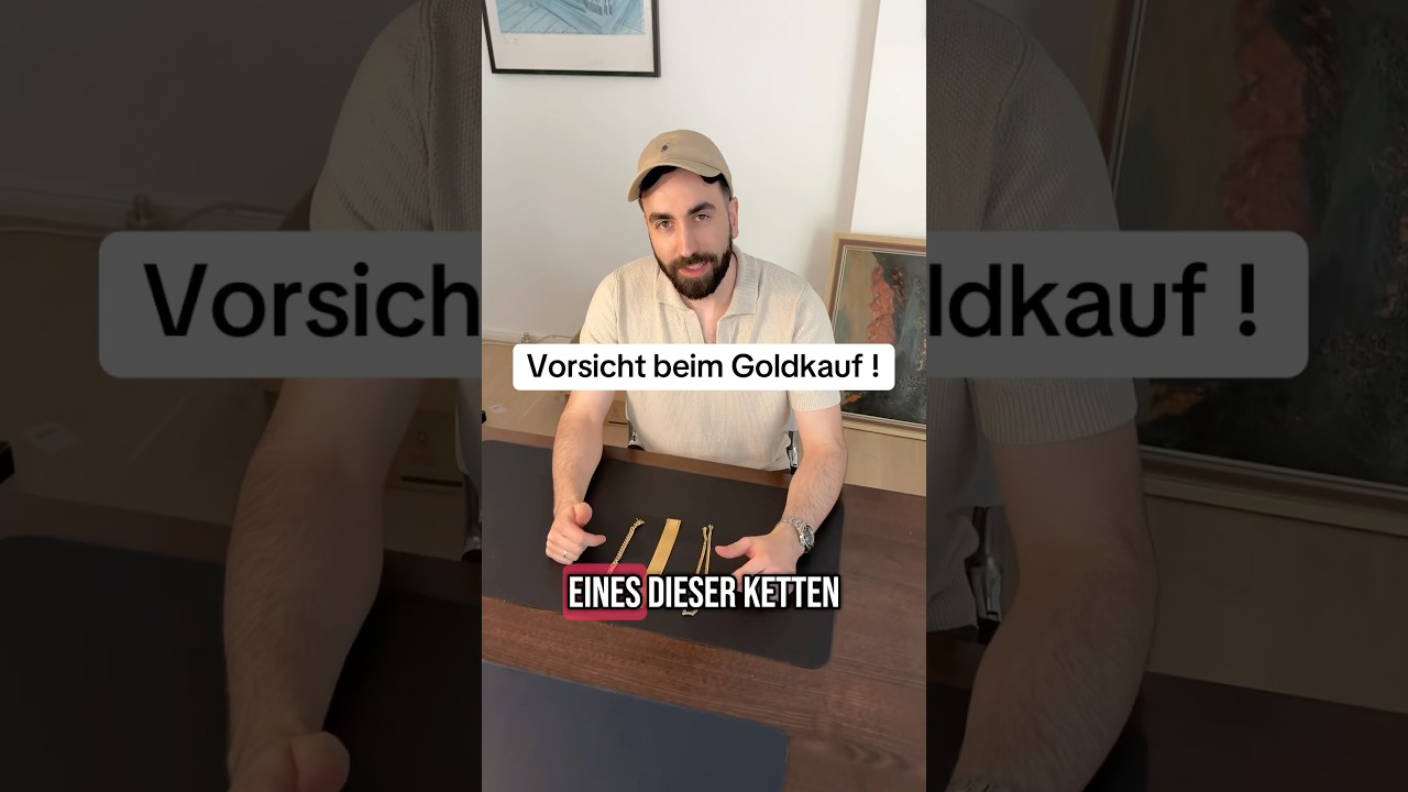 Viel Fake Gold im Umlauf! #gold #jewelry #fyp