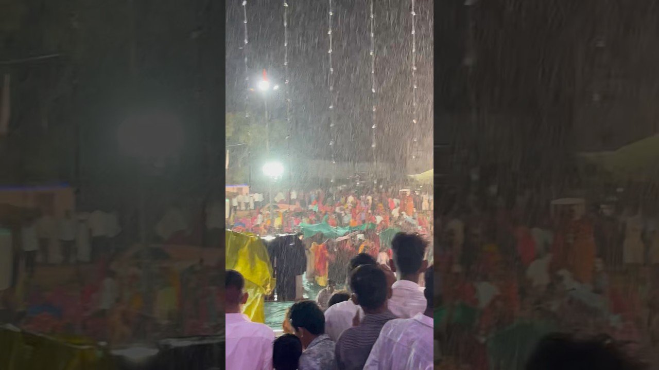डांगियावास मेले में हो गई खतरनाक बारिश⛈️ #tejaji #dangiyawas #mela #trending #viralvideo