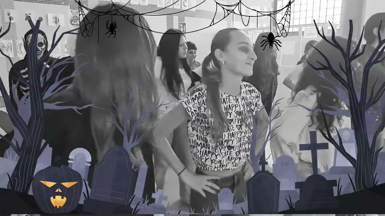 IES Modesto Navarro Coreografía Halloween 3º C/D 2025-26