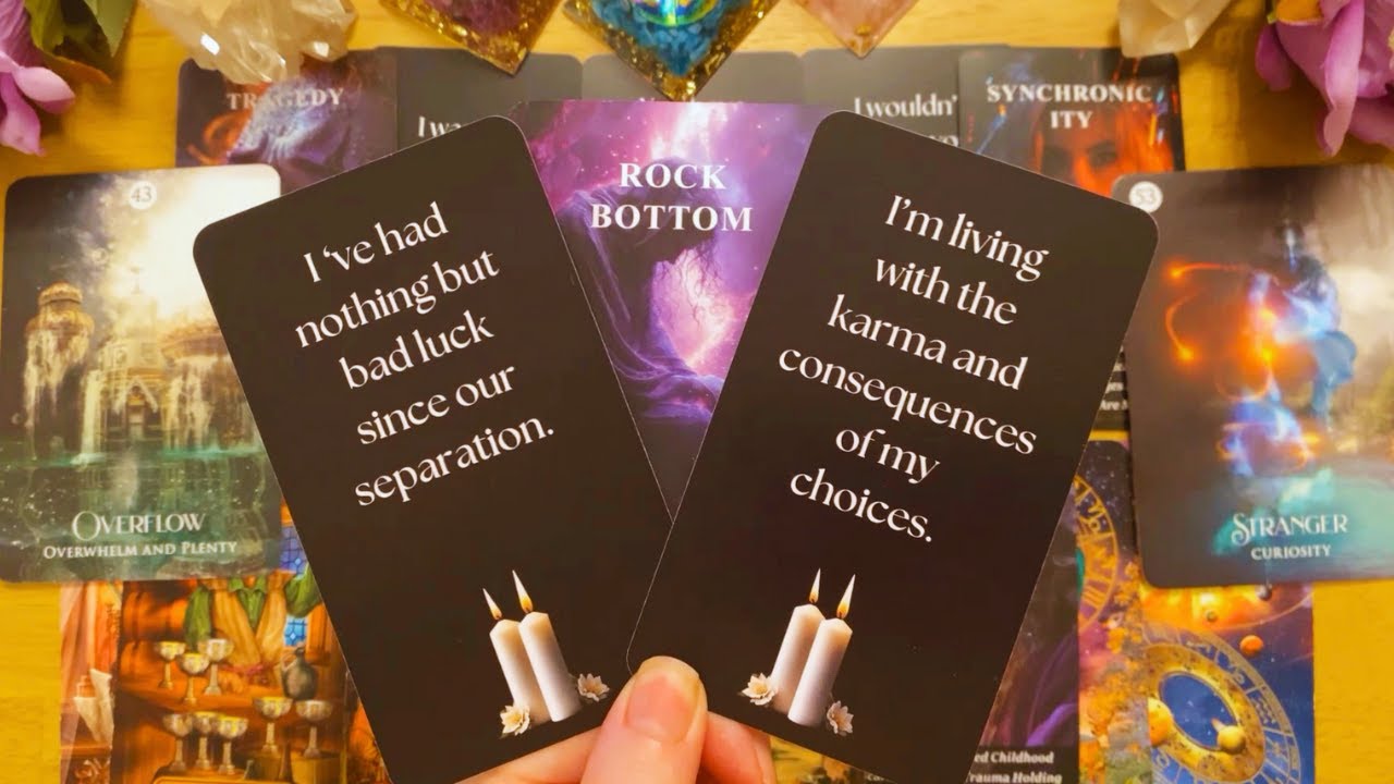 I'M FACING THE KARMA OF MY ACTIONS 😭 I FEEL SO LOST WITHOUT YOU 😔  TAROT LOVE READING