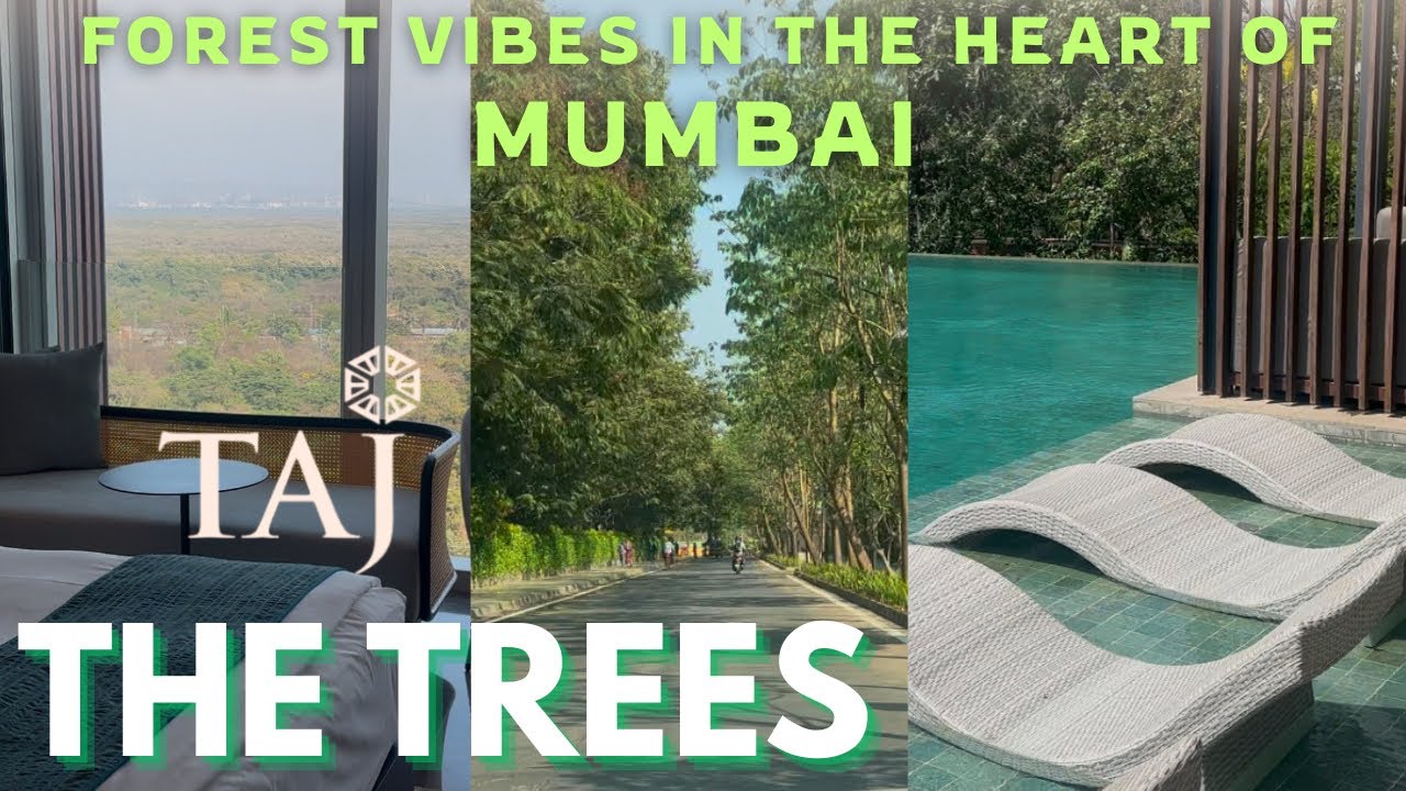 TAJ HOTEL-THE TREES,Mumbai |Full Hotel Tour|Buffet at Shamiana , Rooms,Club Lounge,Spa