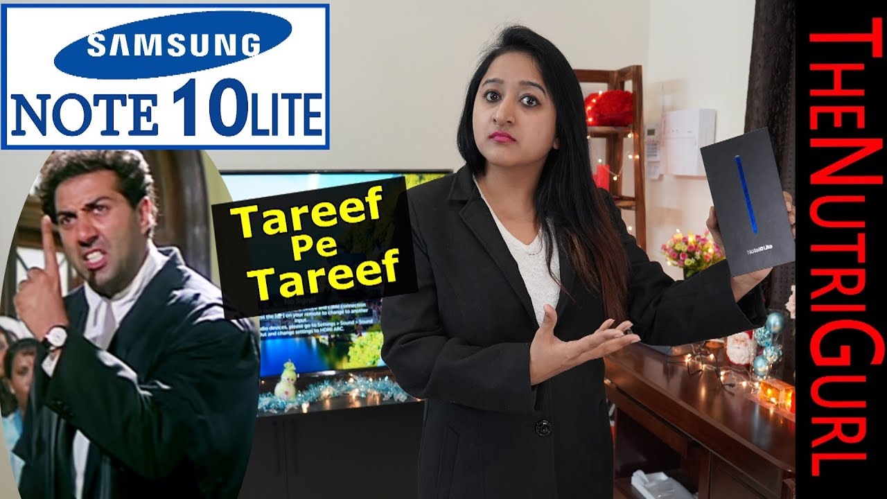 Samsung Galaxy Note 10 Lite - Unboxing & Overview in HINDI