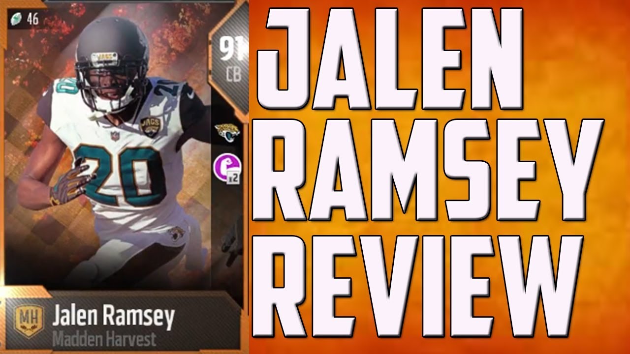 How Good is 91 Overall Jalen Ramsey? MUT 18 Player Review