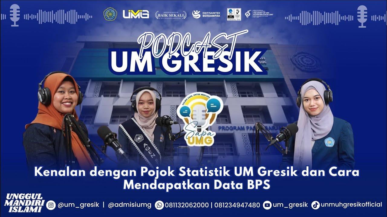 Kenalan Dengan Pojok Statistik UM Gresik dan Cara Mendapat Data BPS