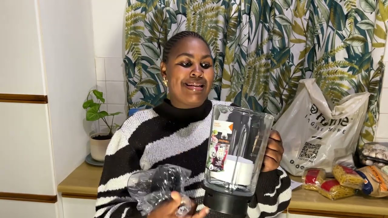 Unbox my blender with me