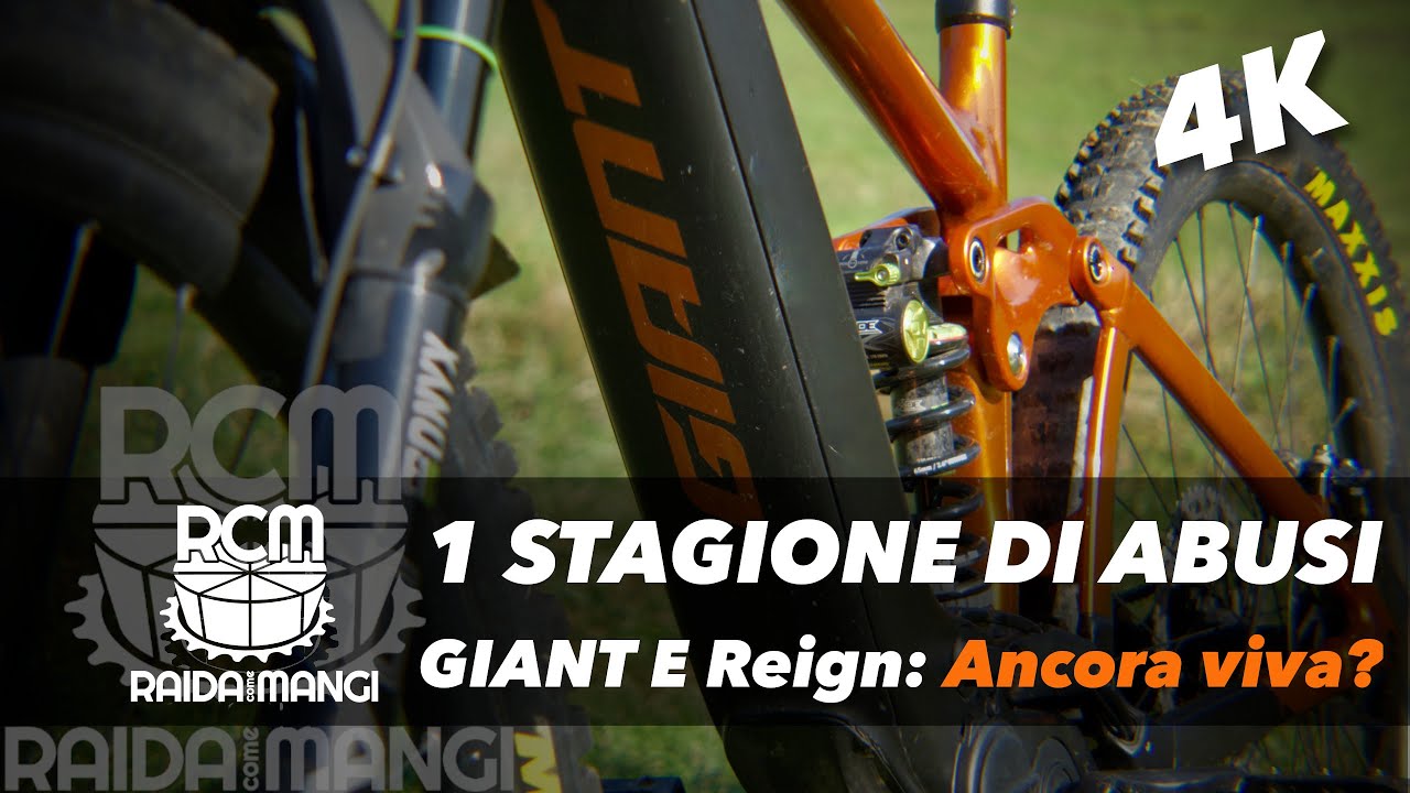 MTB TEST - GIANT E-REIGN: 1 Stagione di ABUSI... Ancora viva?