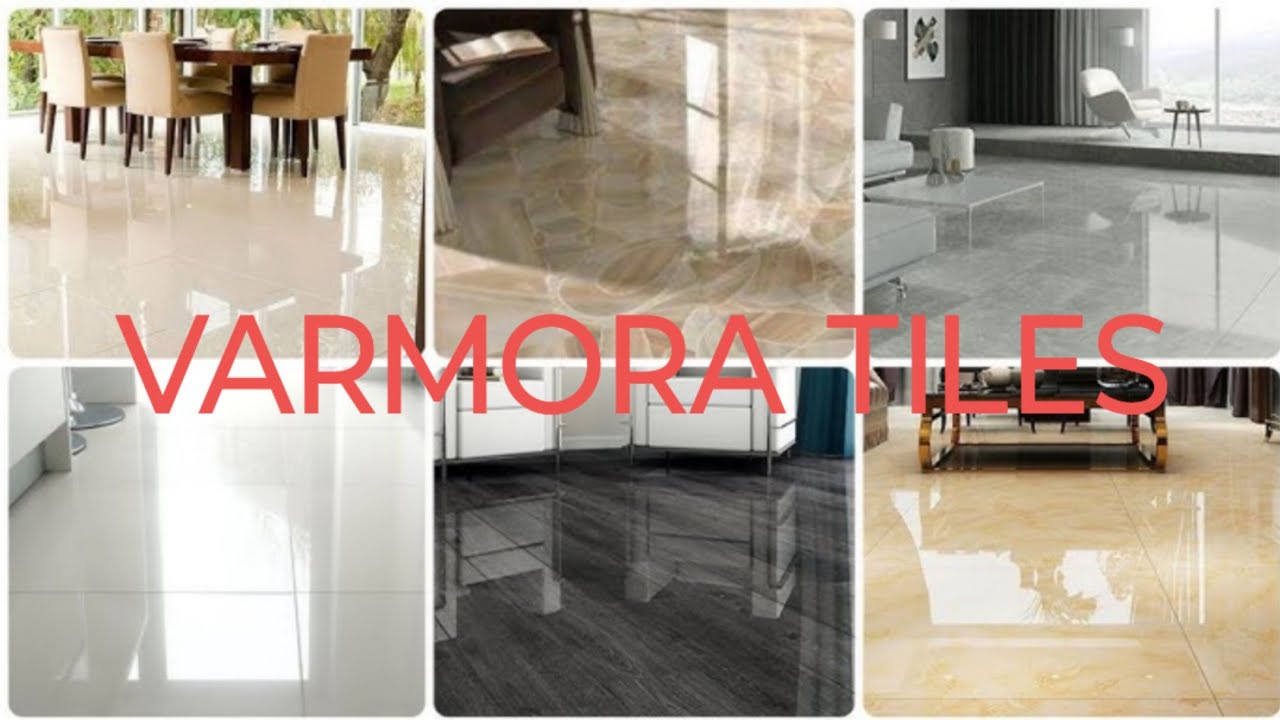 VARMORA Tiles branding behind of tiles and unboxing tiles design showing luxury tiles @HAMDTRADERS