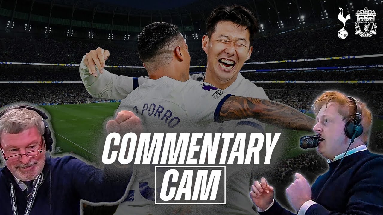 TOTTENHAM HOTSPUR 2-1 LIVERPOOL // COMMENTARY CAM