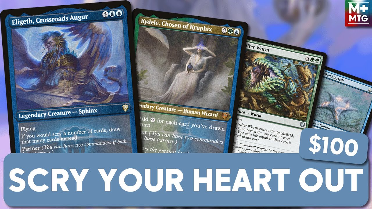 Scry Your Heart Out with Eligeth and Kydele┃$100 Commander Deck