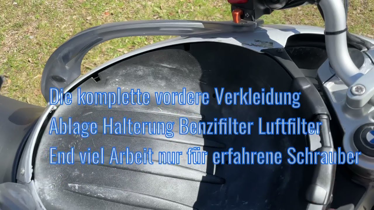 🔥 Zündkerze wechseln 🏍 BMW F 650 CS K14 Viel Arbeit für einen Zylinder!