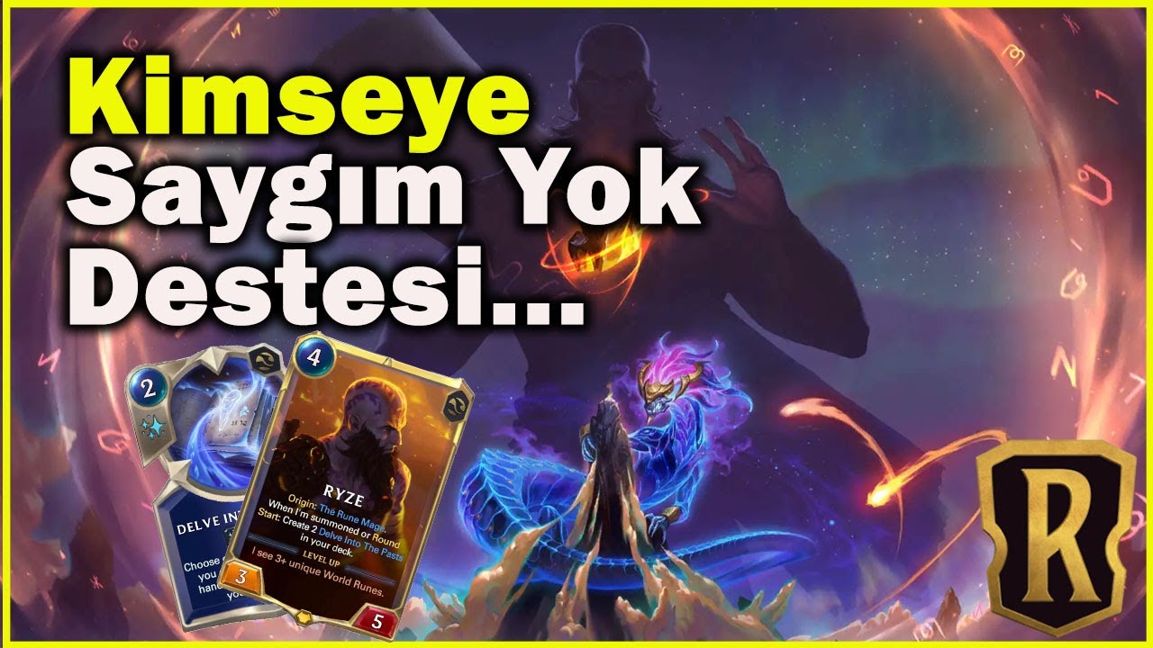 Ryze gerçekten aşırı bozuk... | Legends Of Runeterra (LoR)