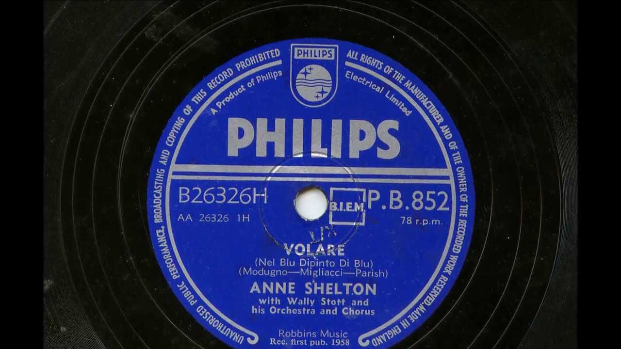 Anne Shelton 'Volare' 78 rpm