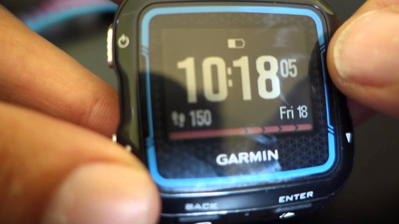 Garmin 920xt Watch Face Customizing - ConnectIQ