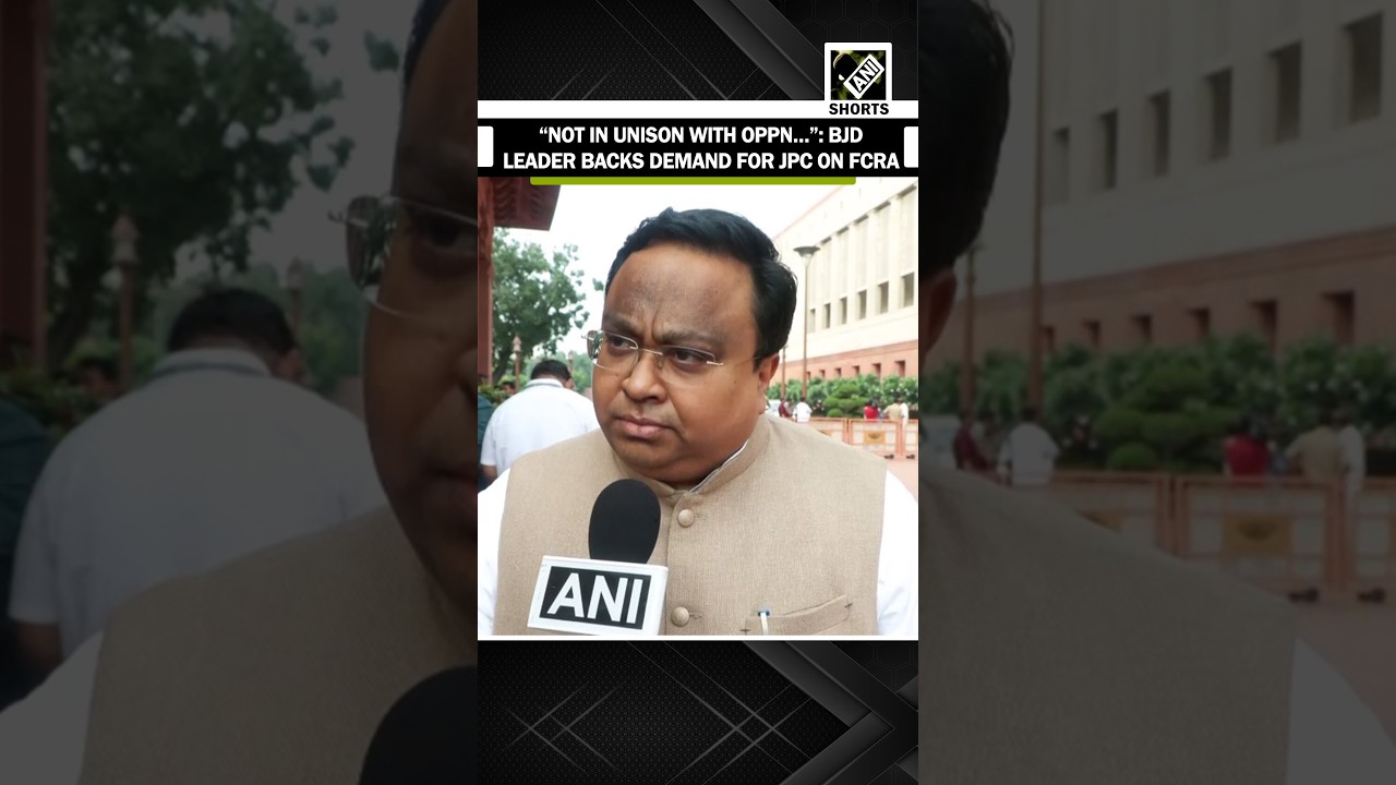 BJD MP Sasmit Patra backs JPC referral for FCRA Bill, distances from Opposition&rsquo;s rollback demand