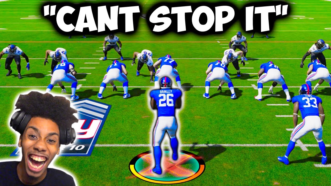 I Used Saquon Barkley At Quarterback And This Guy Lost His Mind!