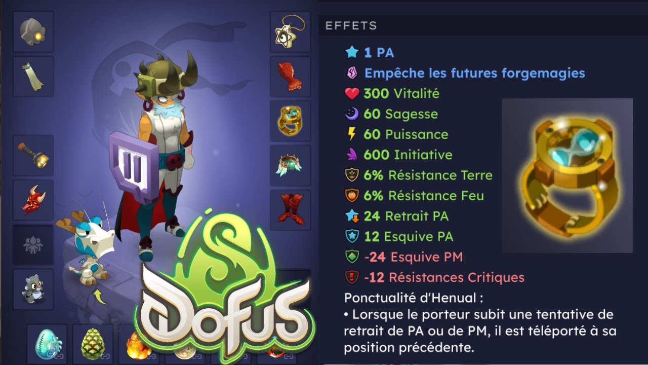 CET ITEM CHANGE TOUT pour le ROUBLARD SUR DOFUS 3.3 - BETA TEST MONTRE D'HENUAL