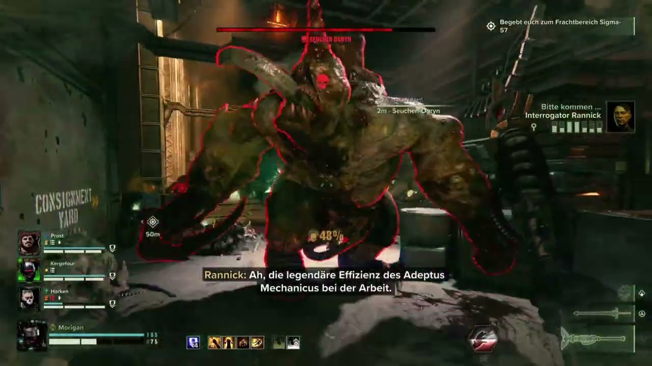 Let's play Darktide #Consignment Yard HL-17-36 #Psyker