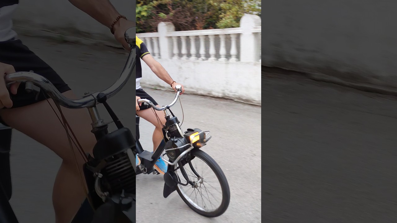 Arranque y Prueba 1966 VelosoleX 3800 