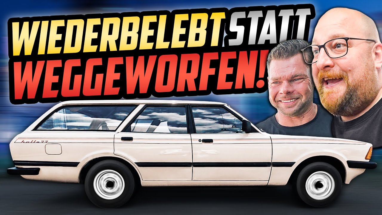 Alle haben ihn AUFGEGEBEN, wir NICHT! - Ford Taunus Turnier - ZURÜCK auf der STRASSE!