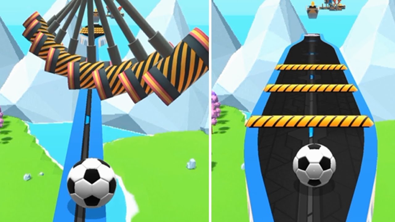 Sky Rolling Balls Super Speedrun Gameplay New Update #5