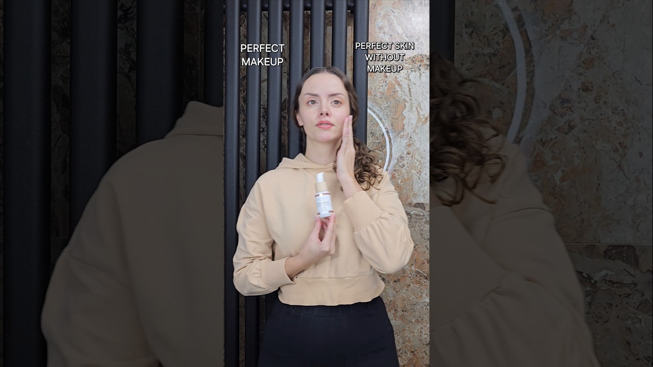 Idealny makijaż czy idealna sk&oacute;ra bez makijażu? ✨ #makeup #glowup #glowskin #skincare #beauty