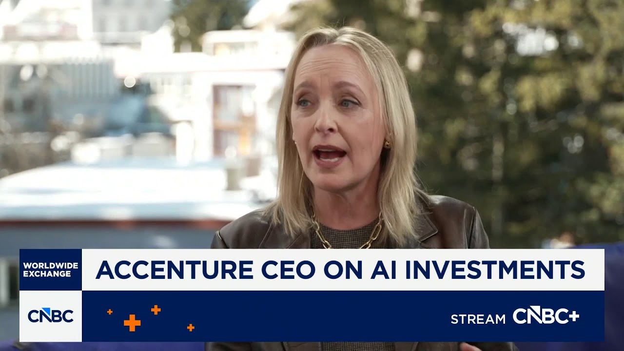Accenture CEO on AI: It's 'going to change how we all live day to day'