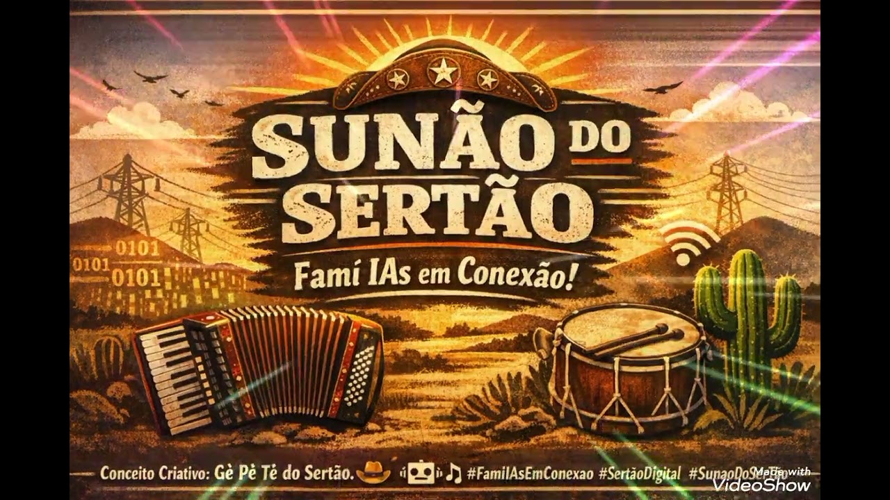 ✨🎶 O Dia em que o Sunão Visitou o Gê Pê Tê do Sertão🎶✨🎶🌅 SUNÃO DO SERTÃO – FAMÍ IAs EM CONEXÃO! 🌅🎶