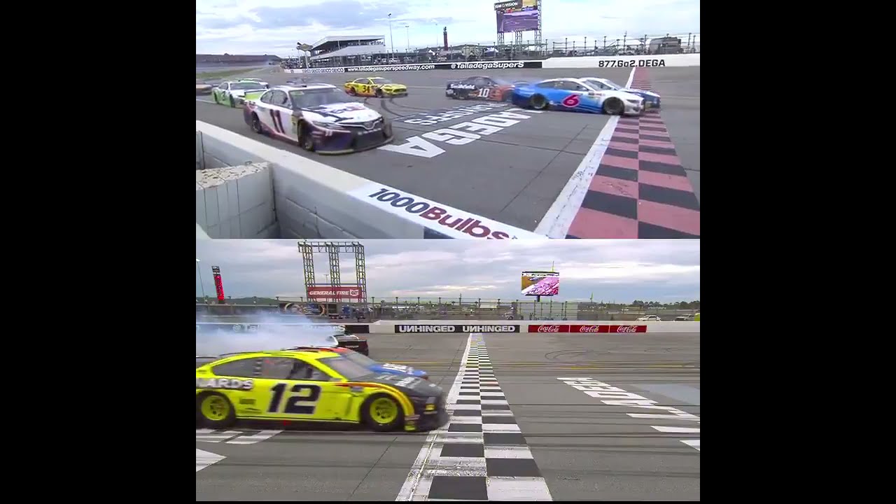 Ryan Blaney just knows how to win in Talladega | #shorts | NASCAR