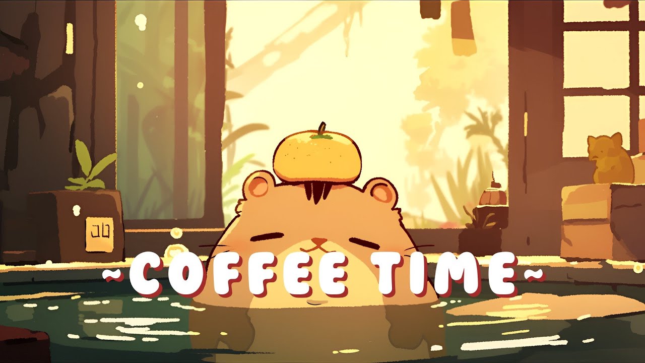 [1 Hour] Capybara Lofi Zone - Peaceful Lofi Hip Hop Beats ~ Calm Energy ~ 🦫 🎮 ☕