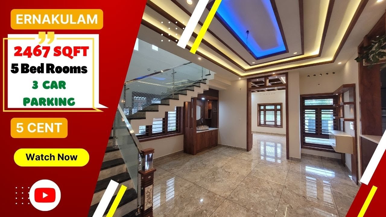 Stunning 5-Bedroom Villa for Sale in Ernakulam | Spacious, Modern, and Priced to Sell