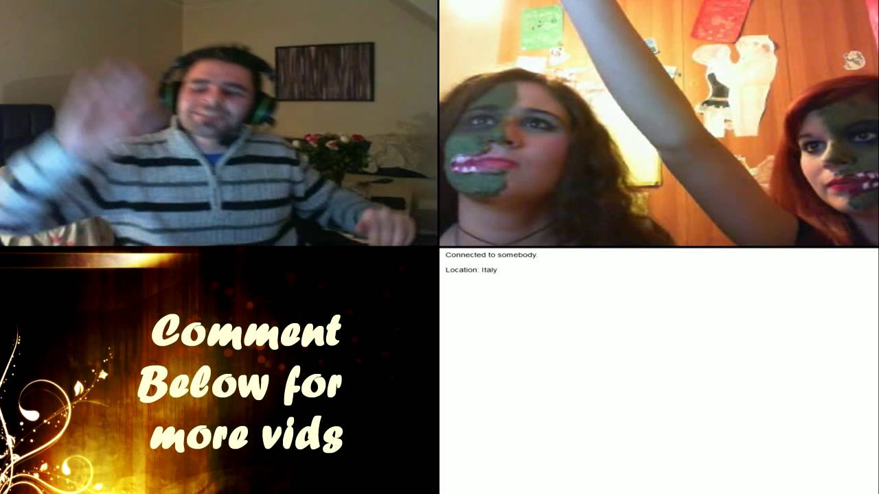 Chatroulette Trolling - Halloween Special (MUST WATCH FUNNY)