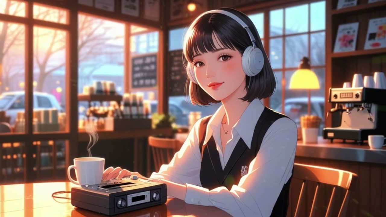 January Jazz Lofi ☕🎷 | Retro 80’s Coffee Shop Vibes