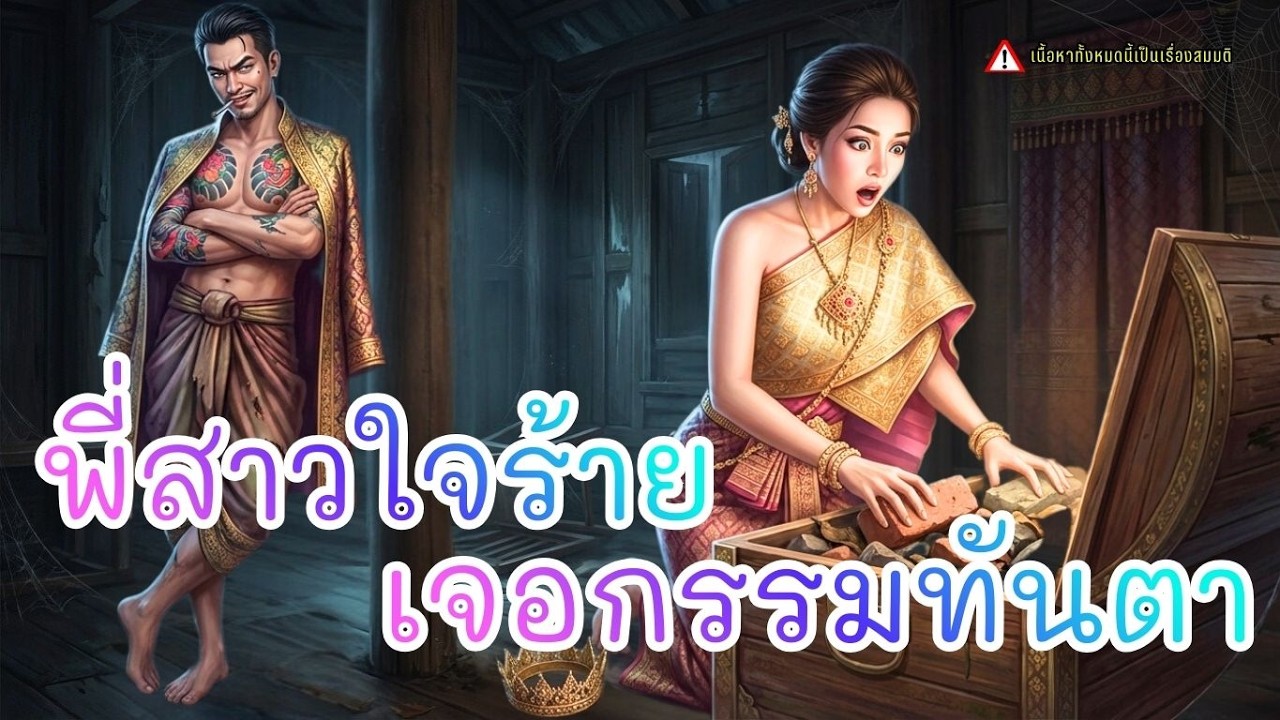 พี่สาวเห็นแก่เงินแย่งคู่หมั้นน้อง สุดท้ายแต่งงานผิดคนกับนักต้มตุ๋นจนหมดตัว! |นิทานพื้นบ้านไทย