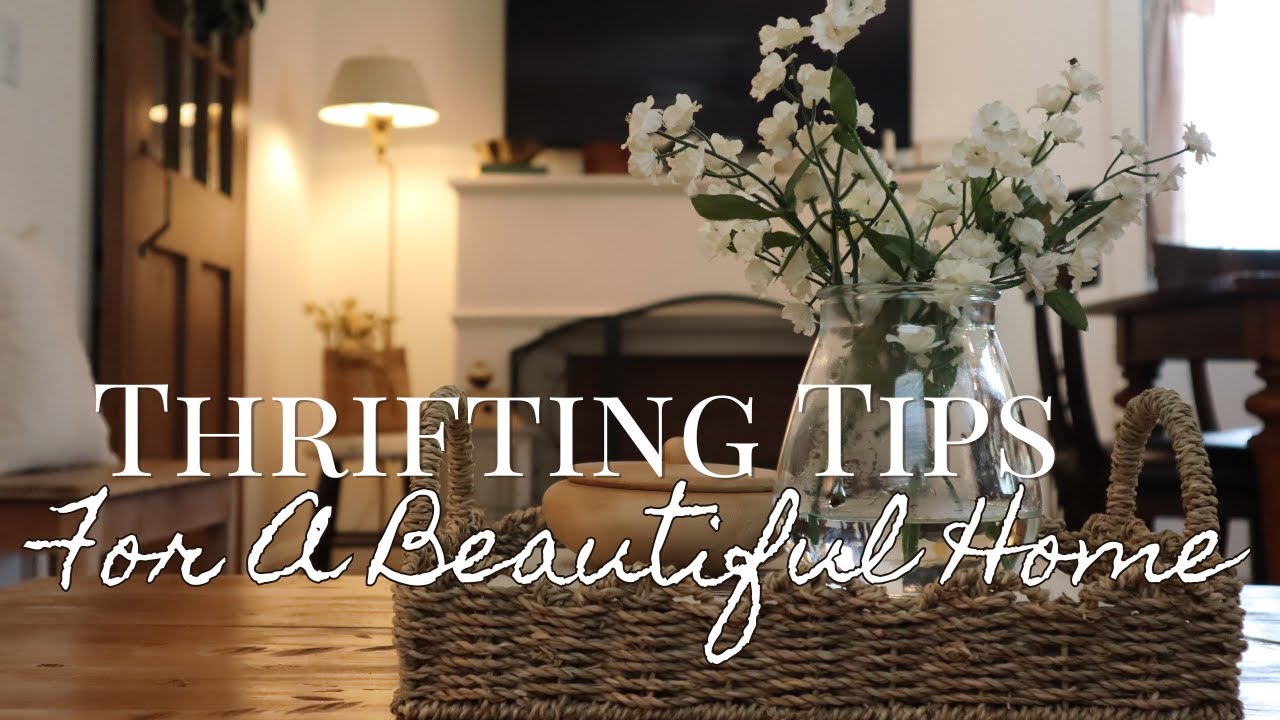 Thrifting Marathon & Becoming An Expert At Thrift Shopping With Haul & Decorating Ideas