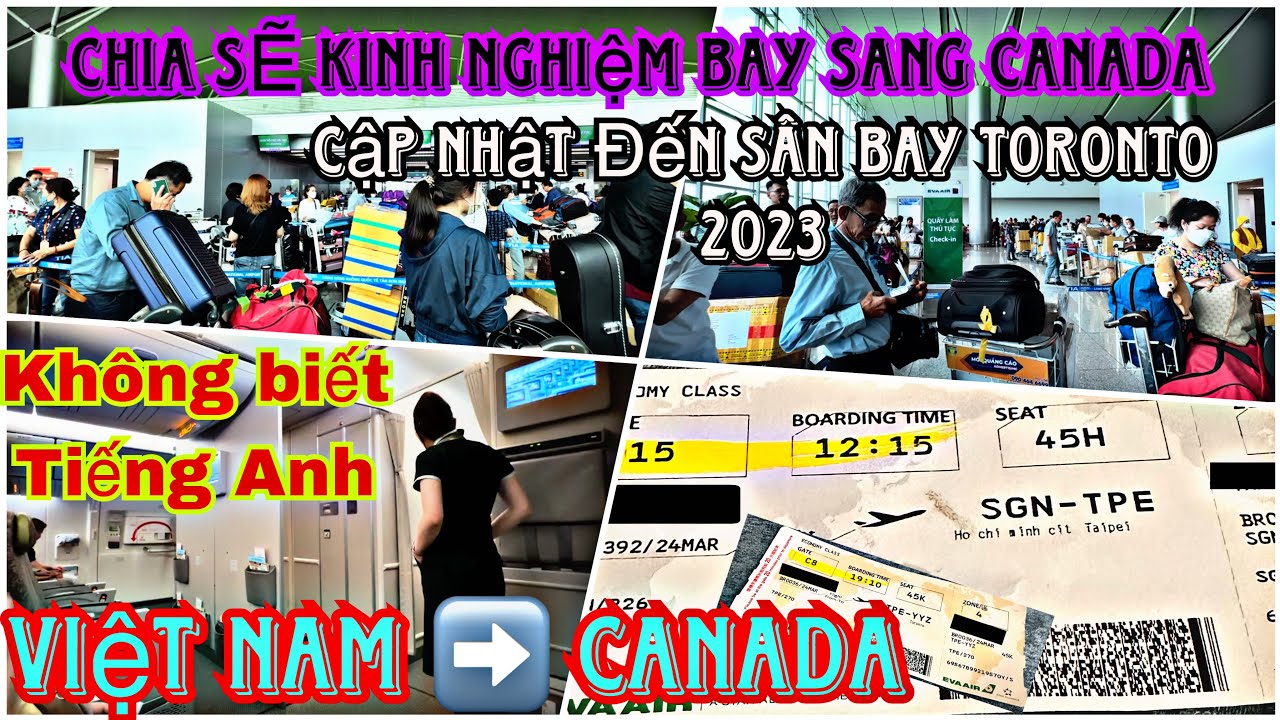 HÀNH TRÌNH BAY VIỆT NAM SANG CANADA MỘT MÌNH 2023 | CHIA SẼ NHỮNG KINH NGHIỆM BAY CHO NGƯỜI MỚI ĐI