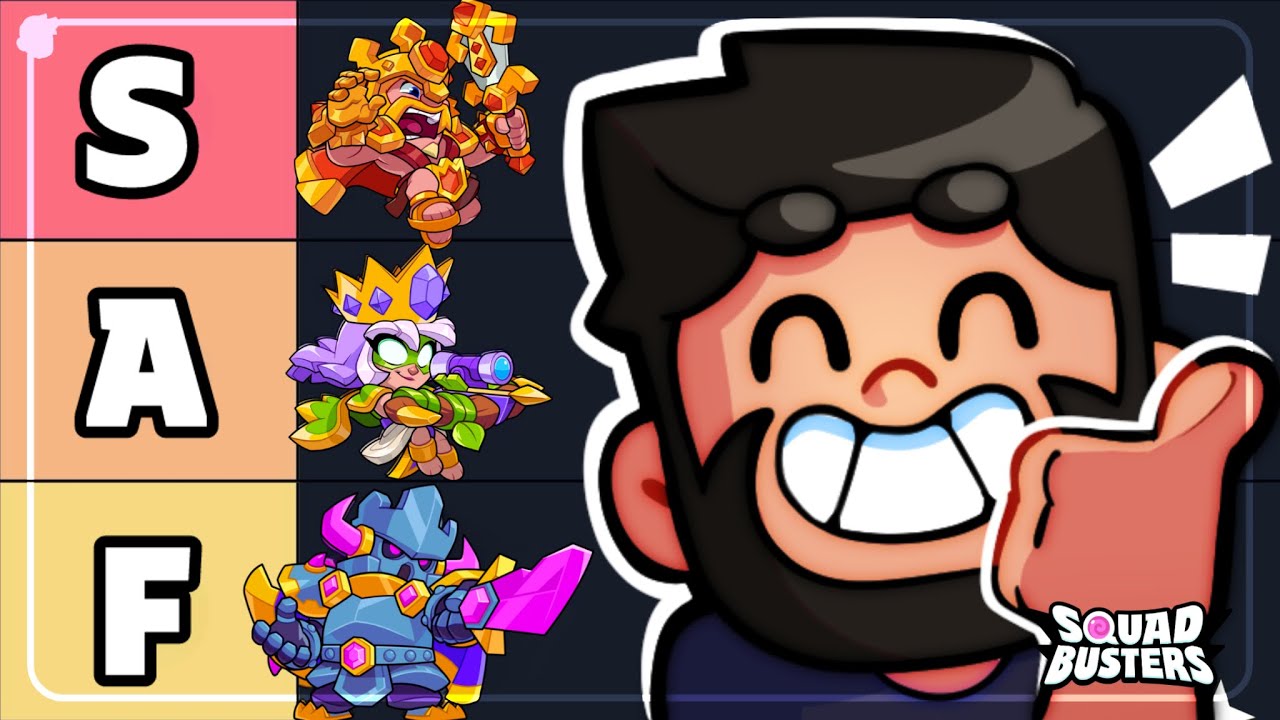 RANKING dos HERÓIS no Squad Busters (Tierlist)