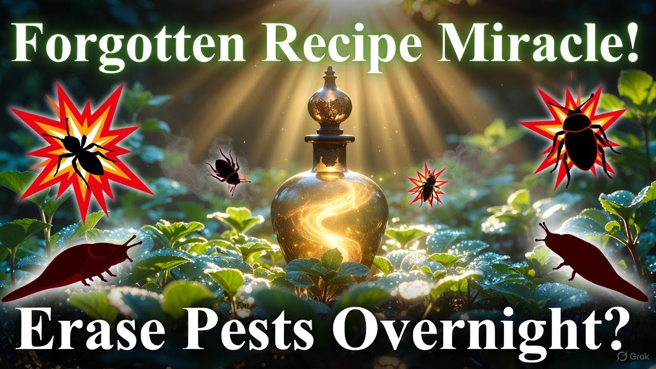 Banish Garden Pests Forever: DIY Forgotten Recipe That Erases Bugs in Days!